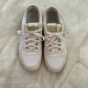 Nike women’s white Air Max sneakers